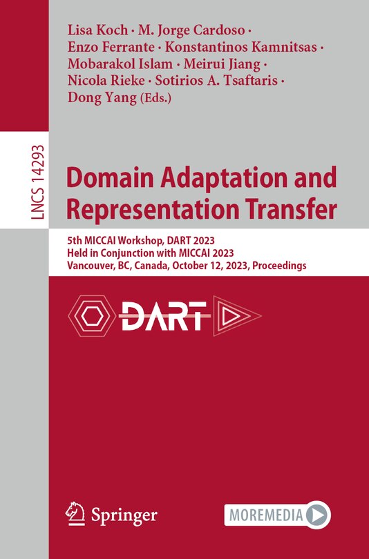 Couverture_Domain Adaptation and Representation Transfer