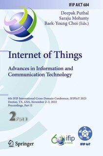 Couverture_Internet of Things. Advances in Information and Communication Technology