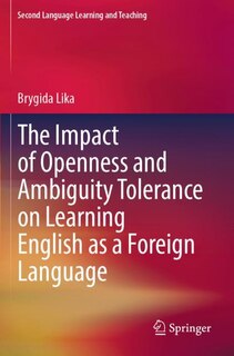 Couverture_The Impact of Openness and Ambiguity Tolerance on Learning English as a Foreign Language