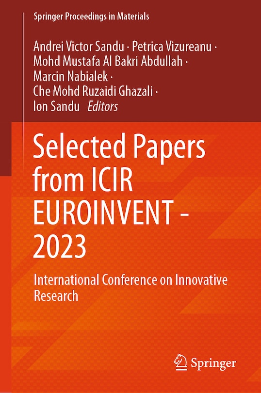 Front cover_Selected Papers From Icir Euroinvent - 2023