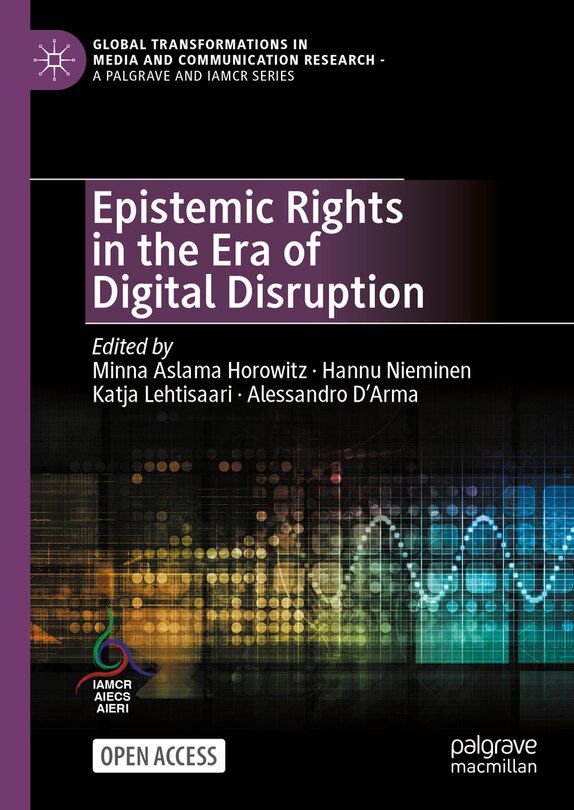 Front cover_Epistemic Rights in the Era of Digital Disruption