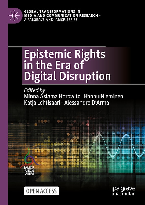 Front cover_Epistemic Rights in the Era of Digital Disruption