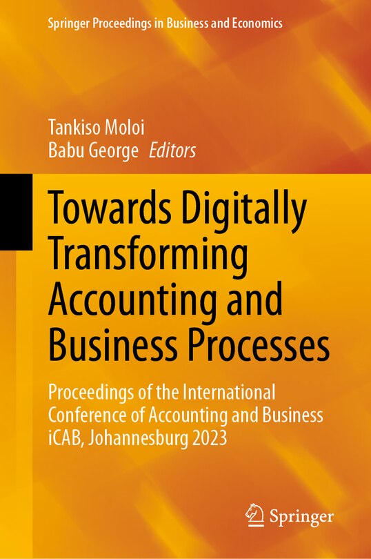 Front cover_Towards Digitally Transforming Accounting and Business Processes