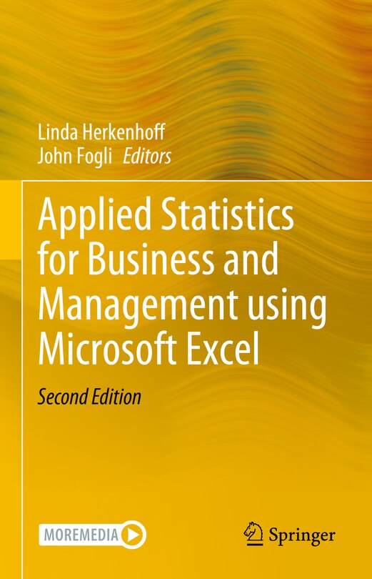 Front cover_Applied Statistics for Business and Management using Microsoft Excel
