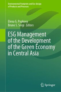 Front cover_ESG Management of the Development of the Green Economy in Central Asia