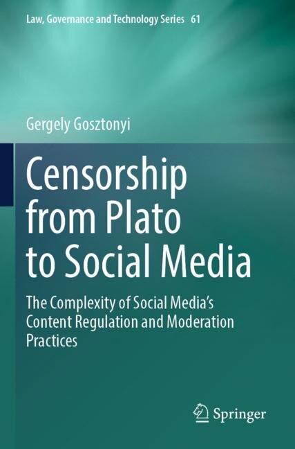 Front cover_Censorship from Plato to Social Media