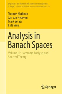 Front cover_Analysis in Banach Spaces