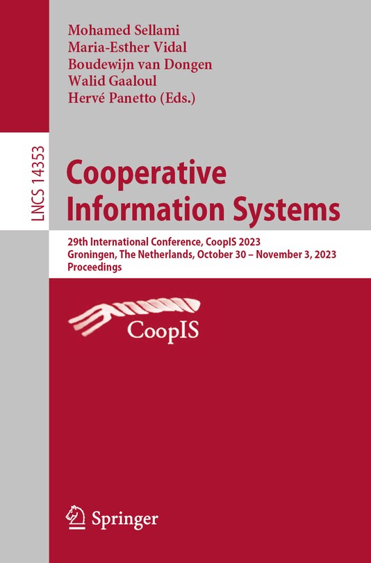 Front cover_Cooperative Information Systems
