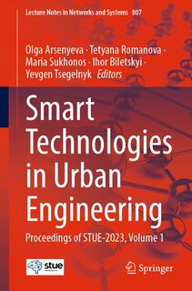 Couverture_Smart Technologies in Urban Engineering