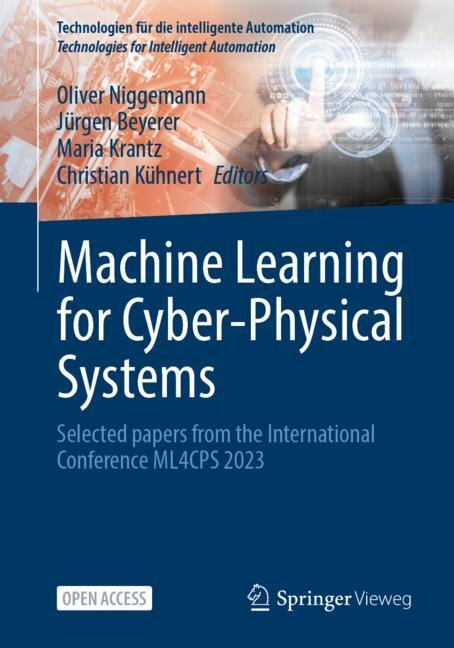 Front cover_Machine Learning for Cyber-Physical Systems