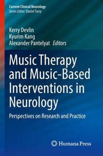 Front cover_Music Therapy and Music-Based Interventions in Neurology