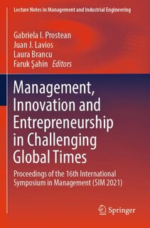 Front cover_Management, Innovation and Entrepreneurship in Challenging Global Times