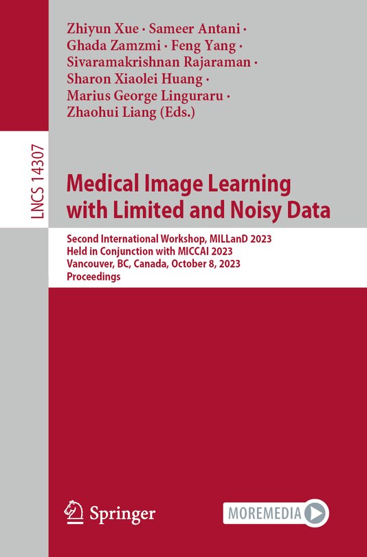 Couverture_Medical Image Learning with Limited and Noisy Data