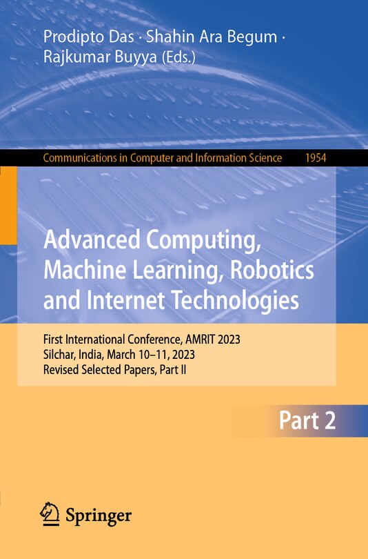 Couverture_Advanced Computing, Machine Learning, Robotics and Internet Technologies