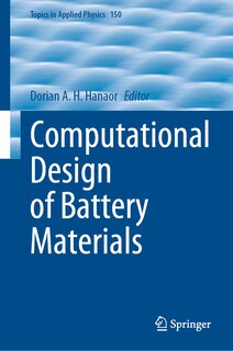 Couverture_Computational Design of Battery Materials