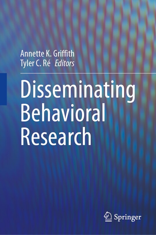 Front cover_Disseminating Behavioral Research