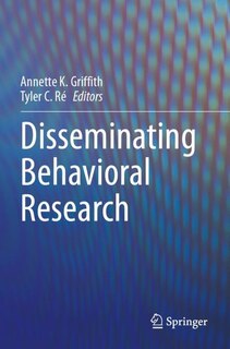 Front cover_Disseminating Behavioral Research