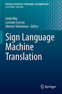 Front cover_Sign Language Machine Translation