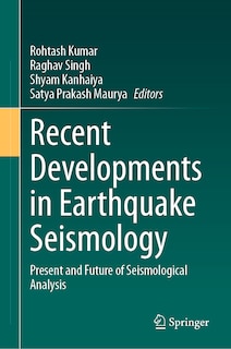 Couverture_Recent Developments in Earthquake Seismology
