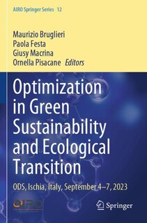Front cover_Optimization in Green Sustainability and Ecological Transition