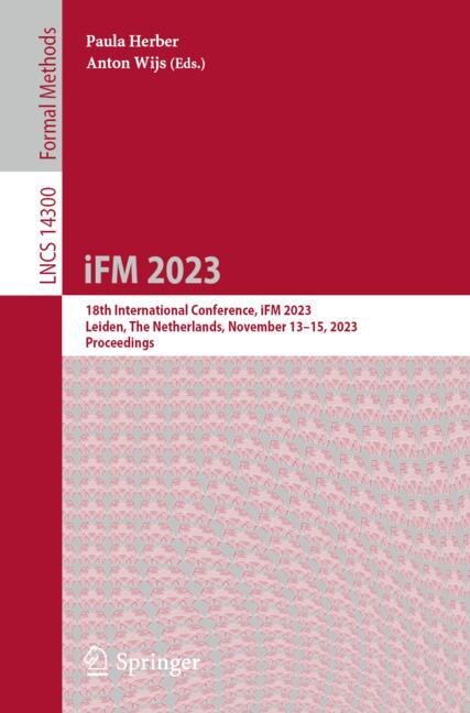 Couverture_Integrated Formal Methods