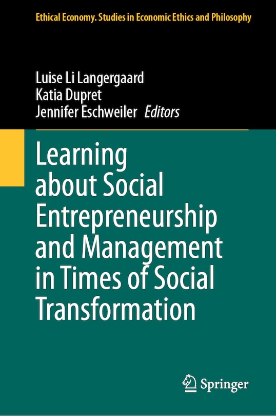 Front cover_Learning about Social Entrepreneurship and Management in Times of Social Transformation