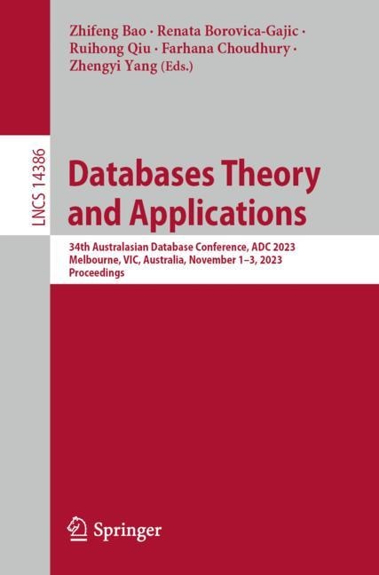 Couverture_Databases Theory and Applications