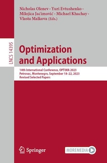 Front cover_Optimization and Applications