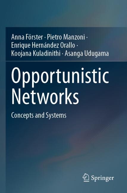 Front cover_Opportunistic Networks