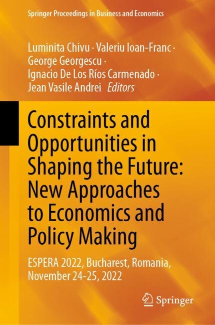 Front cover_Constraints and Opportunities in Shaping the Future