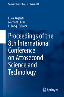 Front cover_Proceedings of the 8th International Conference on Attosecond Science and Technology
