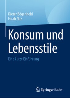 Front cover_Konsum und Lebensstile