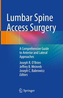 Front cover_Lumbar Spine Access Surgery