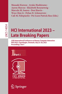 Front cover_HCI International 2023 - Late Breaking Papers