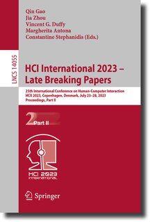 Couverture_HCI International 2023 - Late Breaking Papers