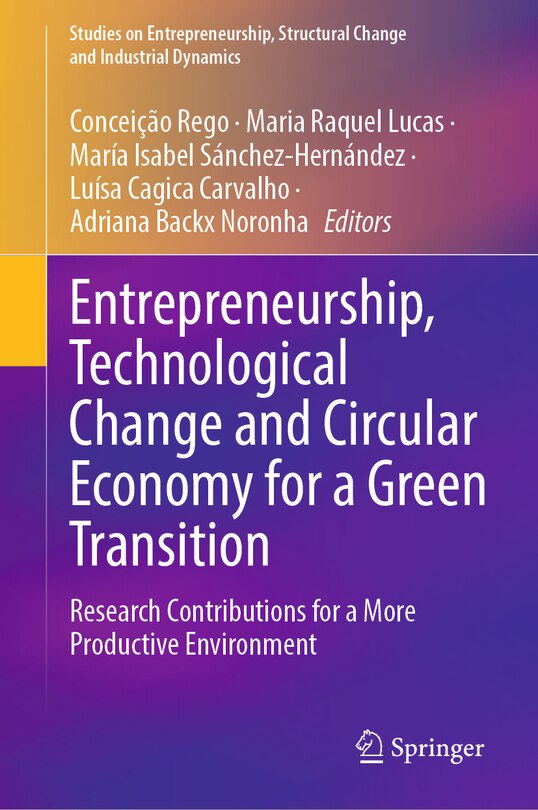 Front cover_Entrepreneurship, Technological Change and Circular Economy for a Green Transition