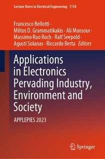 Front cover_Applications in Electronics Pervading Industry, Environment and Society