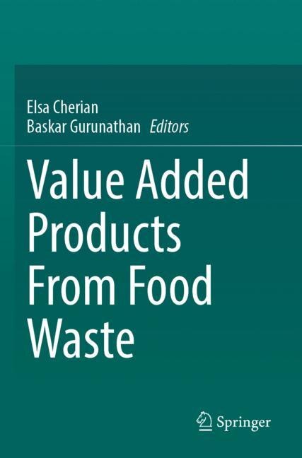 Front cover_Value Added Products From Food Waste
