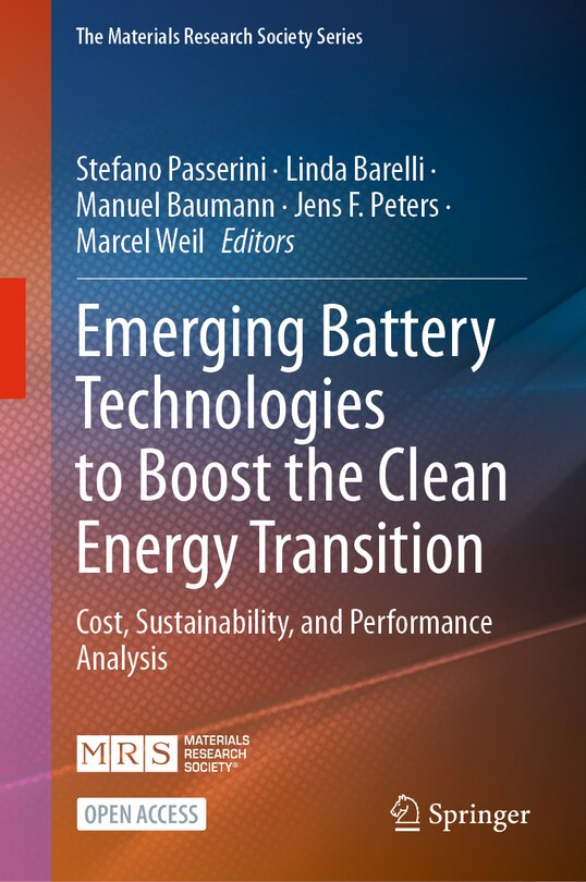 Front cover_Emerging Battery Technologies to Boost the Clean Energy Transition
