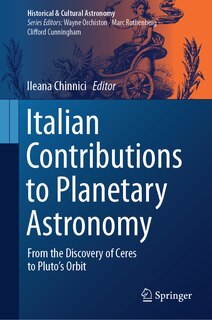 Front cover_Italian Contributions to Planetary Astronomy
