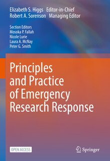 Front cover_Principles and Practice of Emergency Research Response