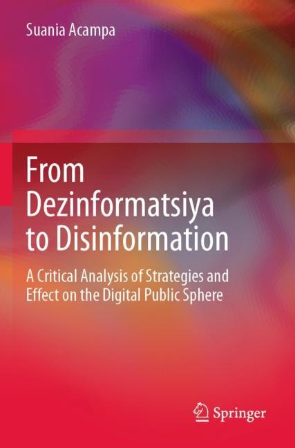 Front cover_From Dezinformatsiya to Disinformation