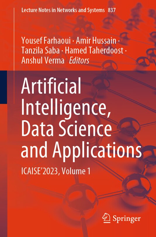 Front cover_Artificial Intelligence, Data Science and Applications