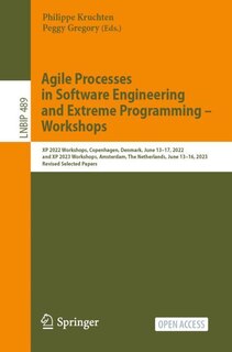 Front cover_Agile Processes in Software Engineering and Extreme Programming - Workshops