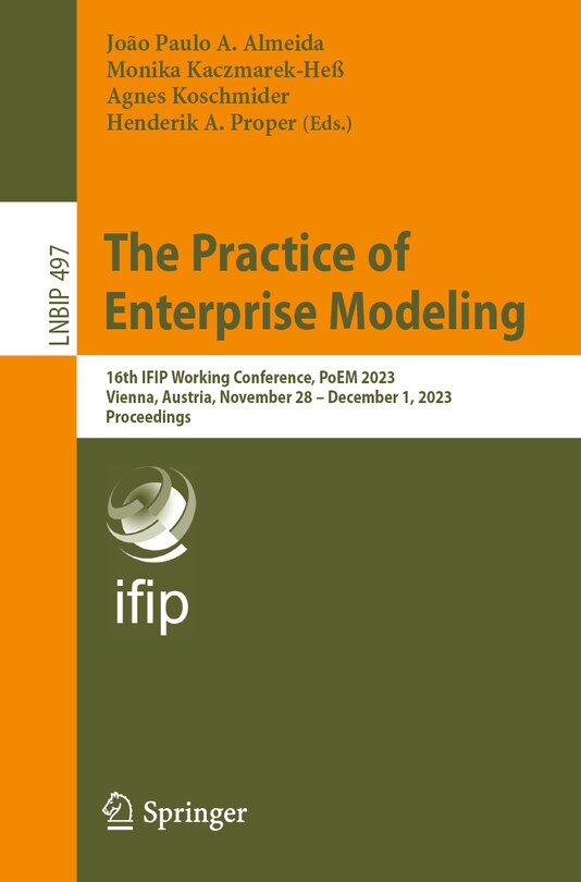 Front cover_The Practice of Enterprise Modeling
