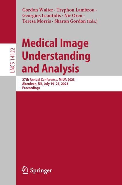 Couverture_Medical Image Understanding and Analysis