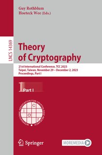 Front cover_Theory of Cryptography