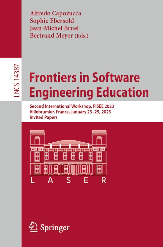 Couverture_Frontiers in Software Engineering Education