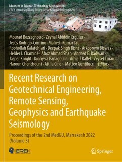 Front cover_Recent Research on Geotechnical Engineering, Remote Sensing, Geophysics and Earthquake Seismology