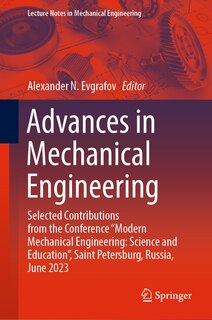 Front cover_Advances in Mechanical Engineering